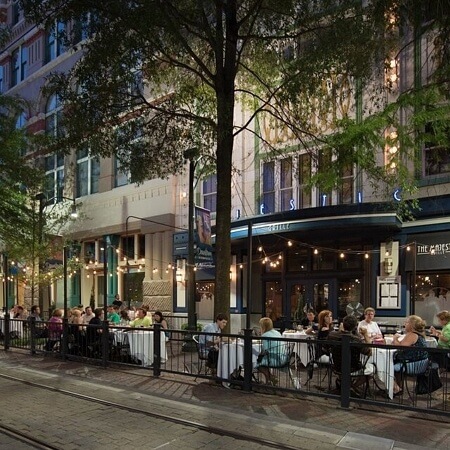 45 Memphis Restaurant Patios to Enjoy This Fall - majestic grille patio paella party