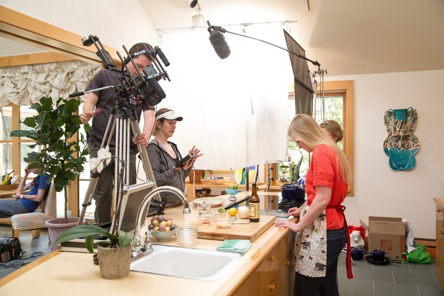 Behind the Scenes at the New Local Foodie Show on PBS: "The Farmer and The Foodie"
