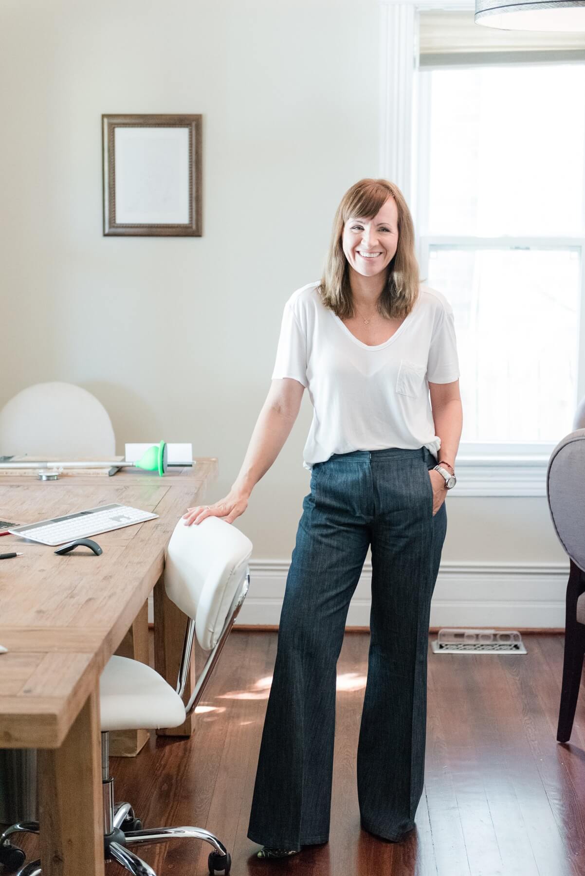 "I can’t imagine doing anything else, unless I was offered my own cooking show, a back-up singer gig or personal shoe shopper job," says Mazy.