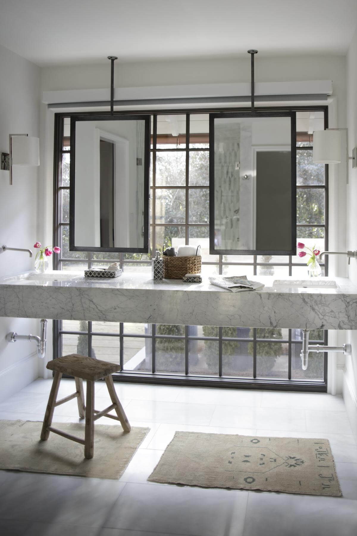 "I believe designing interiors with clean lines, neutral color palettes and classic architectural details provides the perfect backdrop for spaces to easily adapt to new trends, prepare for changing seasons, evolve with growing families and embrace the personality of the client," says Joanna. Image: Chris Luker