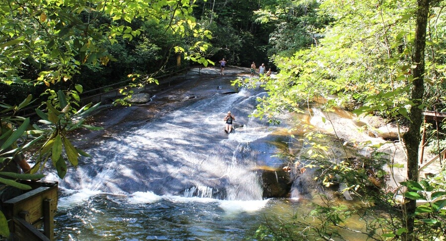 Sliding Rock Falls | styleblueprint.com