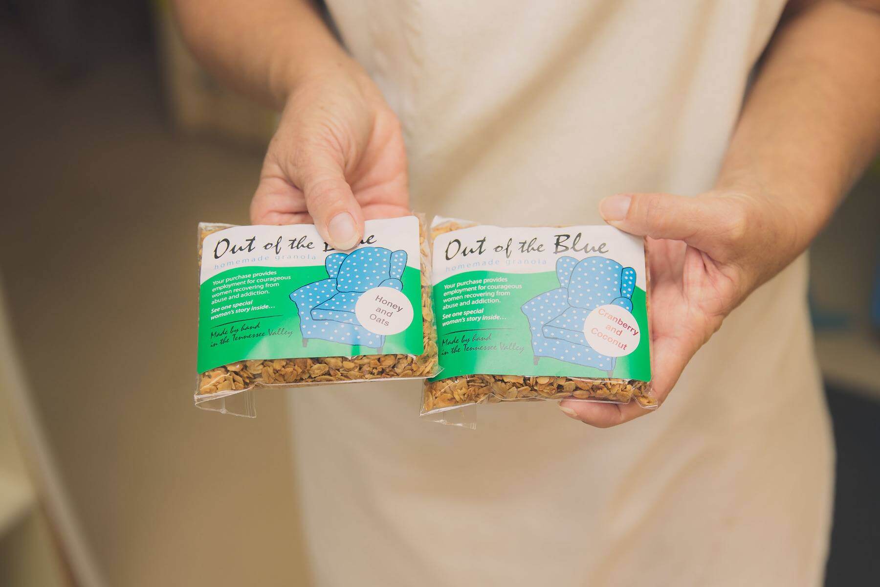 delicious granola that supports a good cause gifts that give back Nashville