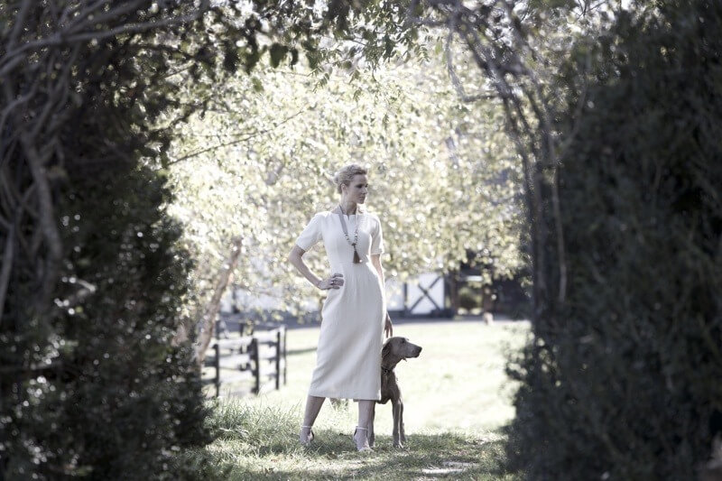 A striking, timeless dress | Image: Cade Martin Photography