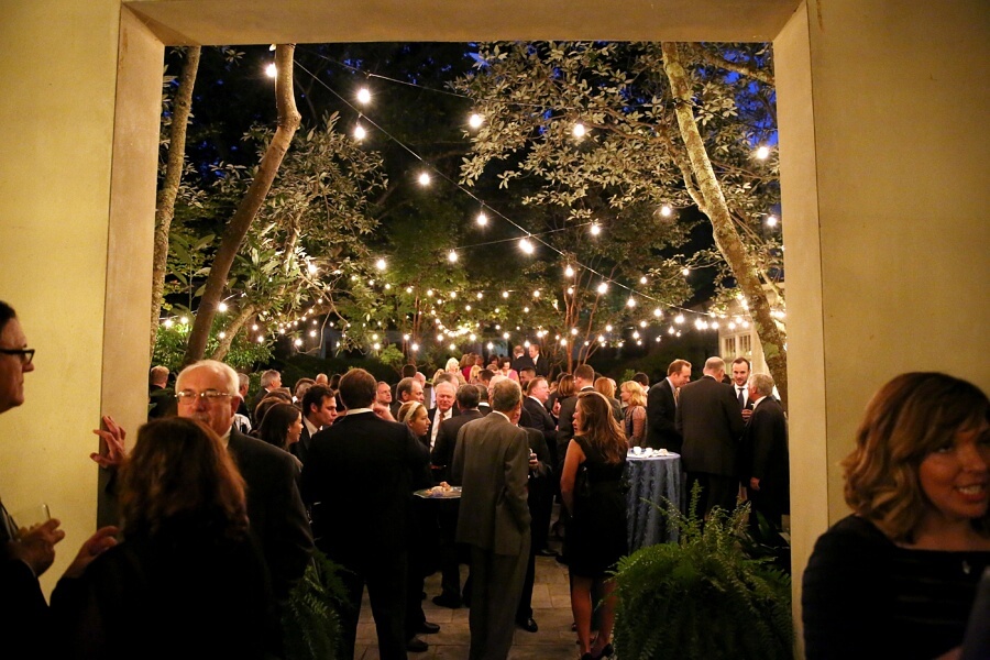 It was a lovely evening under the stars and lights! 