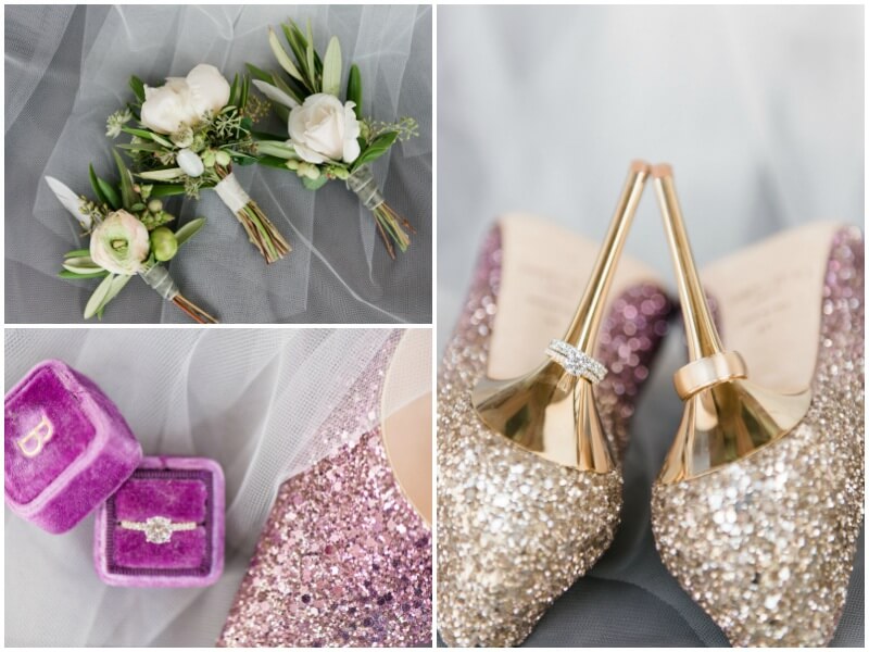 In addition her more neutral color palette, Brittni used the rich color of blackberries to inspire pops of color throughout her day. “Blackberries are so beautiful because they are that classic black color on the outside that everyone loves,” she says, adding, “and then the inside reveals this perfect purple-and-red shade.”