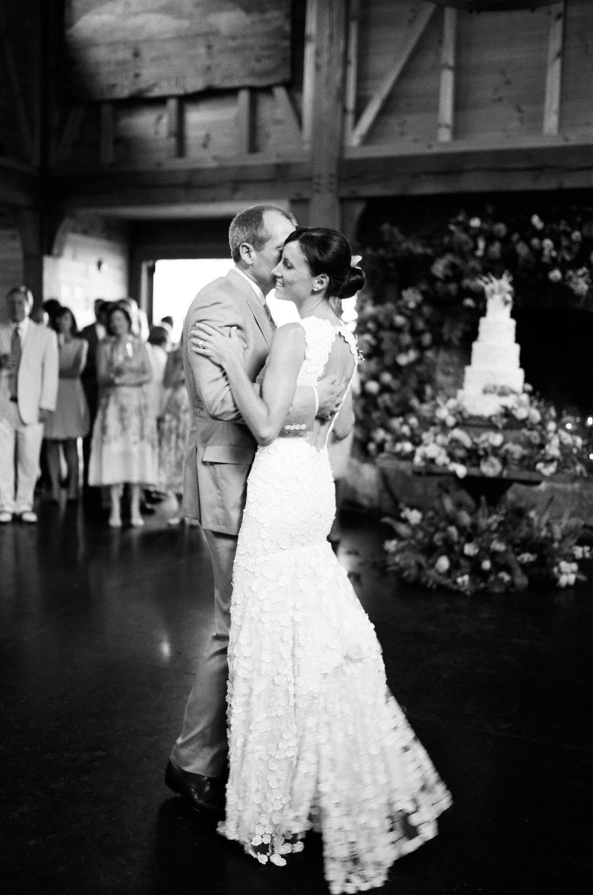The bride and groom share their first dance to Sturgill Simpson’s “The Promise.” The bride and groom share their first dance to Sturgill Simpson’s “The Promise.”