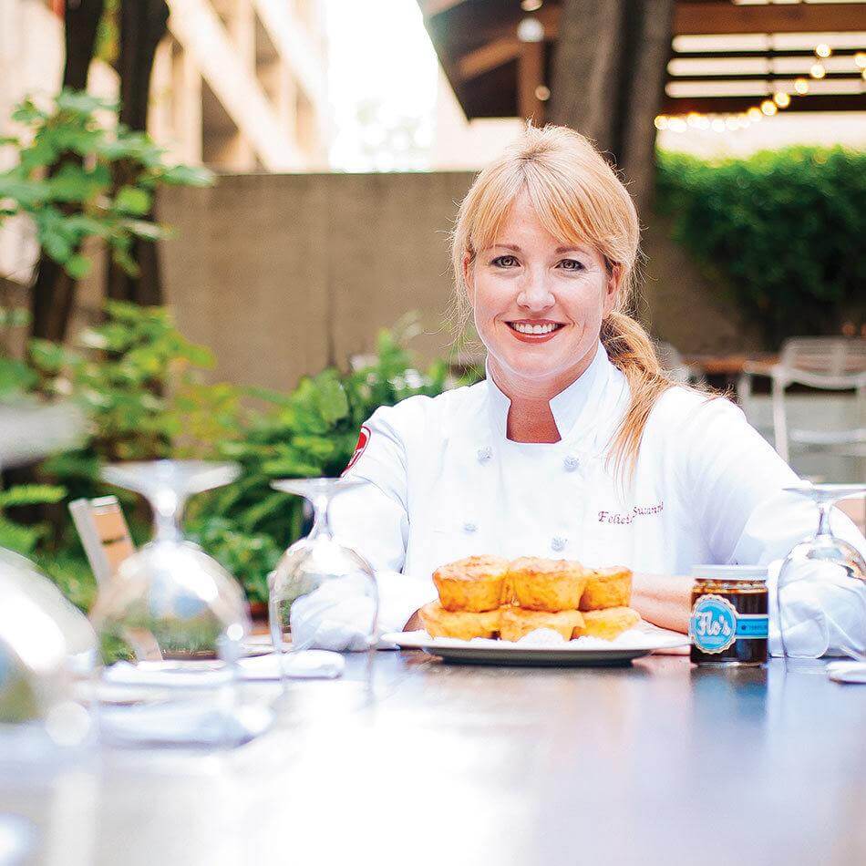 Felicia Suzanne, chef and owner of Felicia Suzanne's