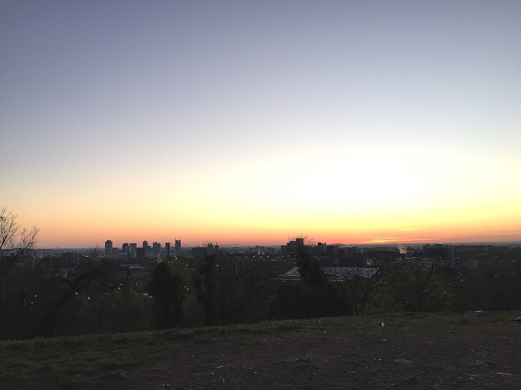 Whether you want to just watch a sunset or you're looking for a skyline backdrop, head up to Love Circle. Whether you want to just watch a sunset or you're looking for a skyline backdrop, head up to Love Circle.