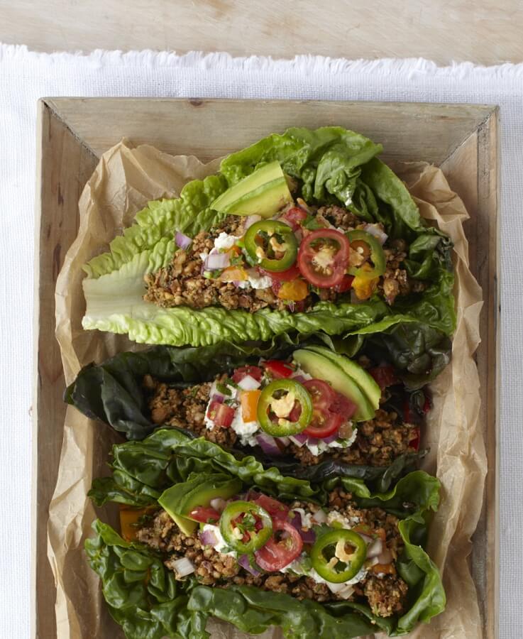 Rawlnut burritos are tasty and filling. Image: Katie Newburn Photography