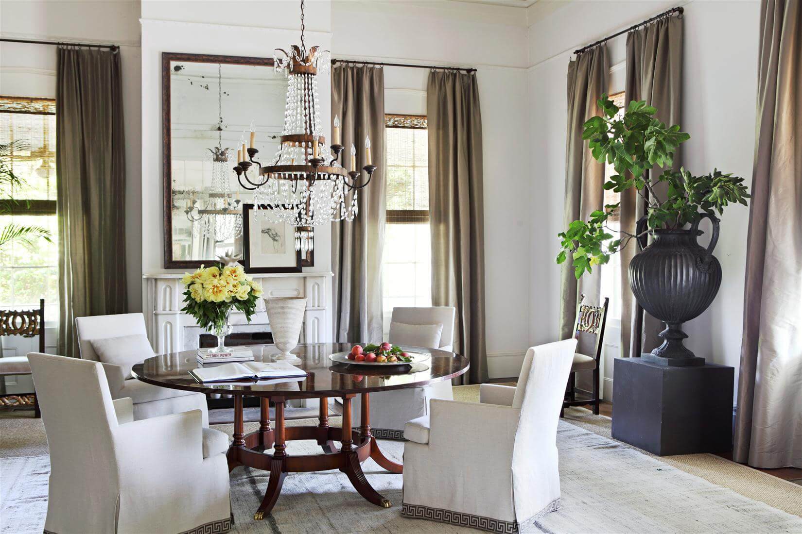 "This untouched Greek Revival house in rural South Alabama was built around 1825," says Betsy. "The owners are a dentist husband and attorney wife with two college-age boys whose favorite pastime is hunting. It was an amazing experience, like traveling back in time 100 years." Image: William Abranowicz