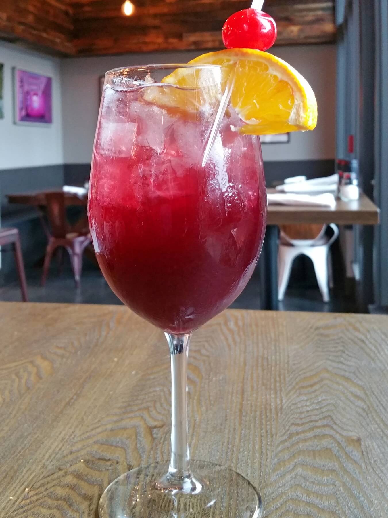 Local Taco's house made sangria Local Taco's house made sangria