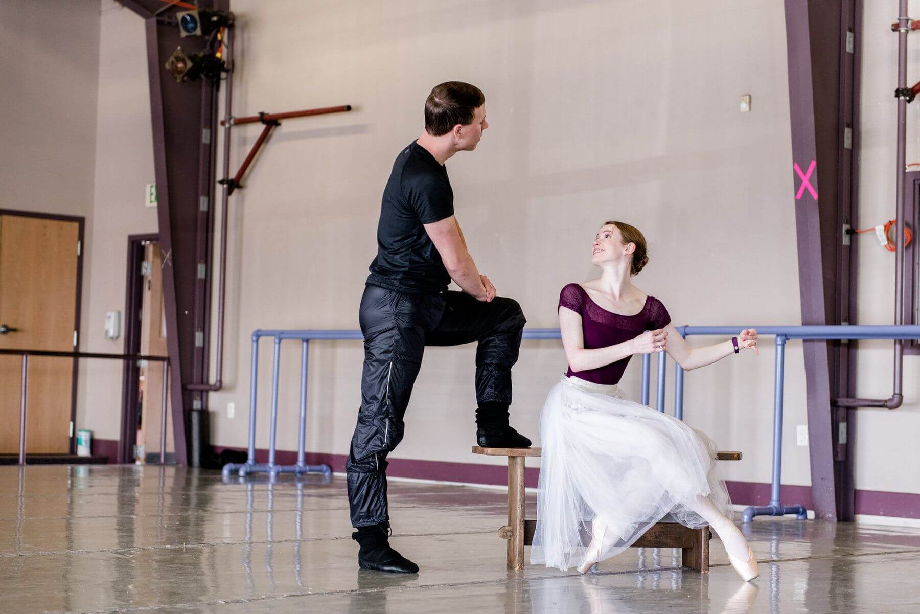 "Ballet has given me an understanding of the human body, human nature, diversity and culture and an appreciation of art in all forms," says Catherine, pictured here with her husband and dancing partner, Michael Fothergill.