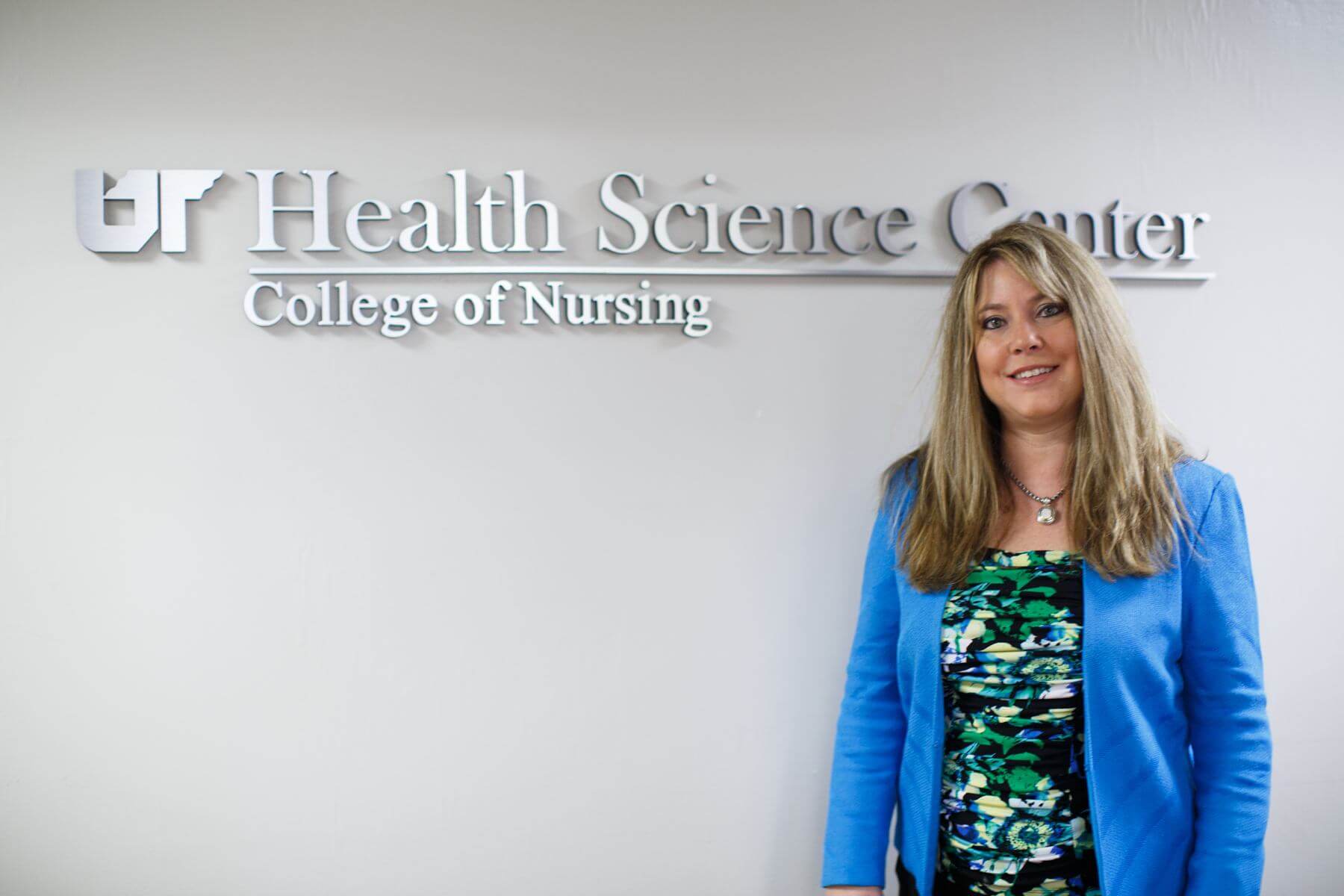 Dr. Wendy Likes, PhD, DNSc, APRN-BC, FAANP; Dean of the College of Nursing at the University of Health Science Center