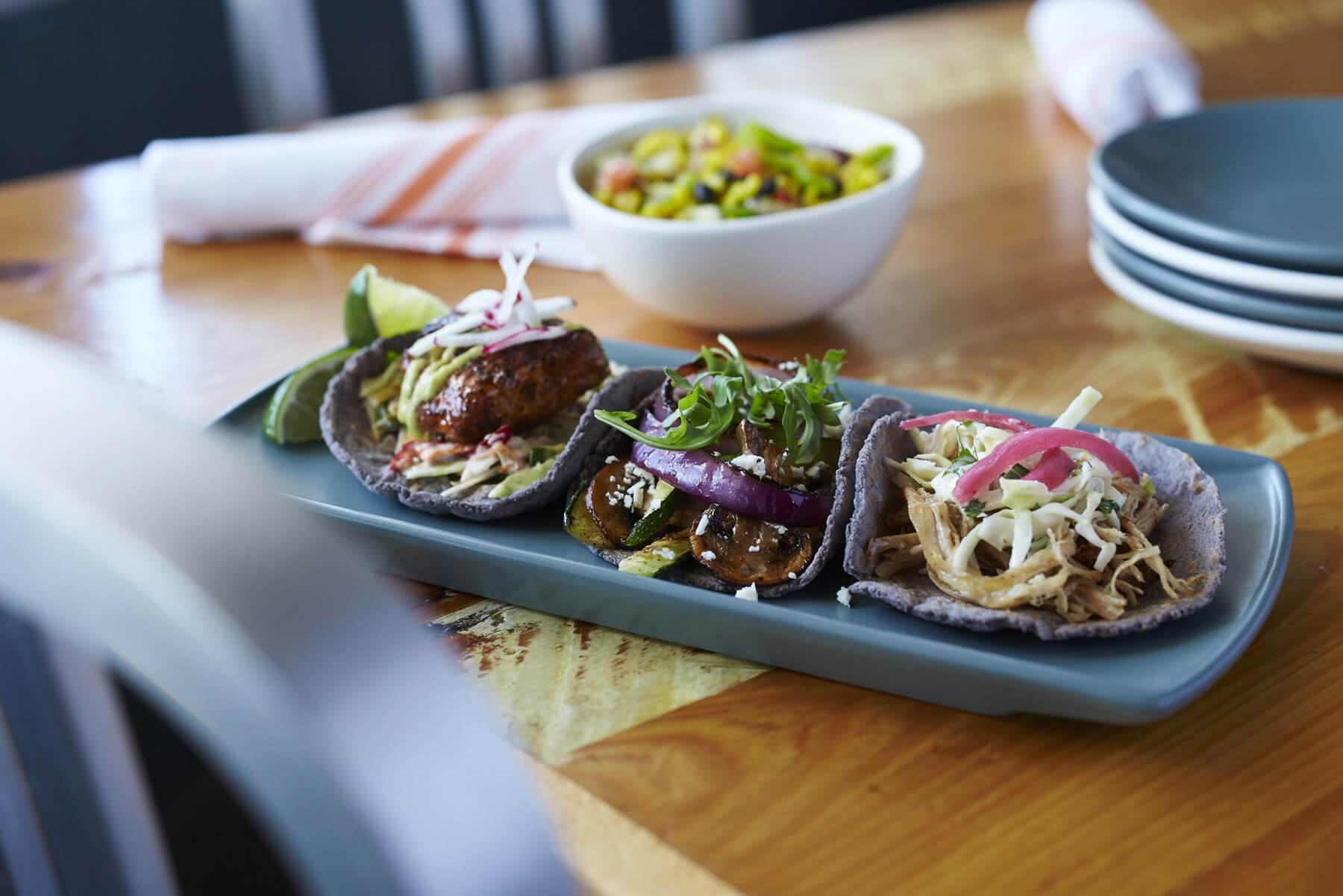 Babalu’s tacos are perfect for sharing. Image: Babalu Tapas & Tacos