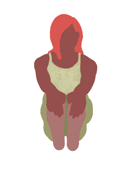 The seated forward fold stretches the hamstrings and lower back.