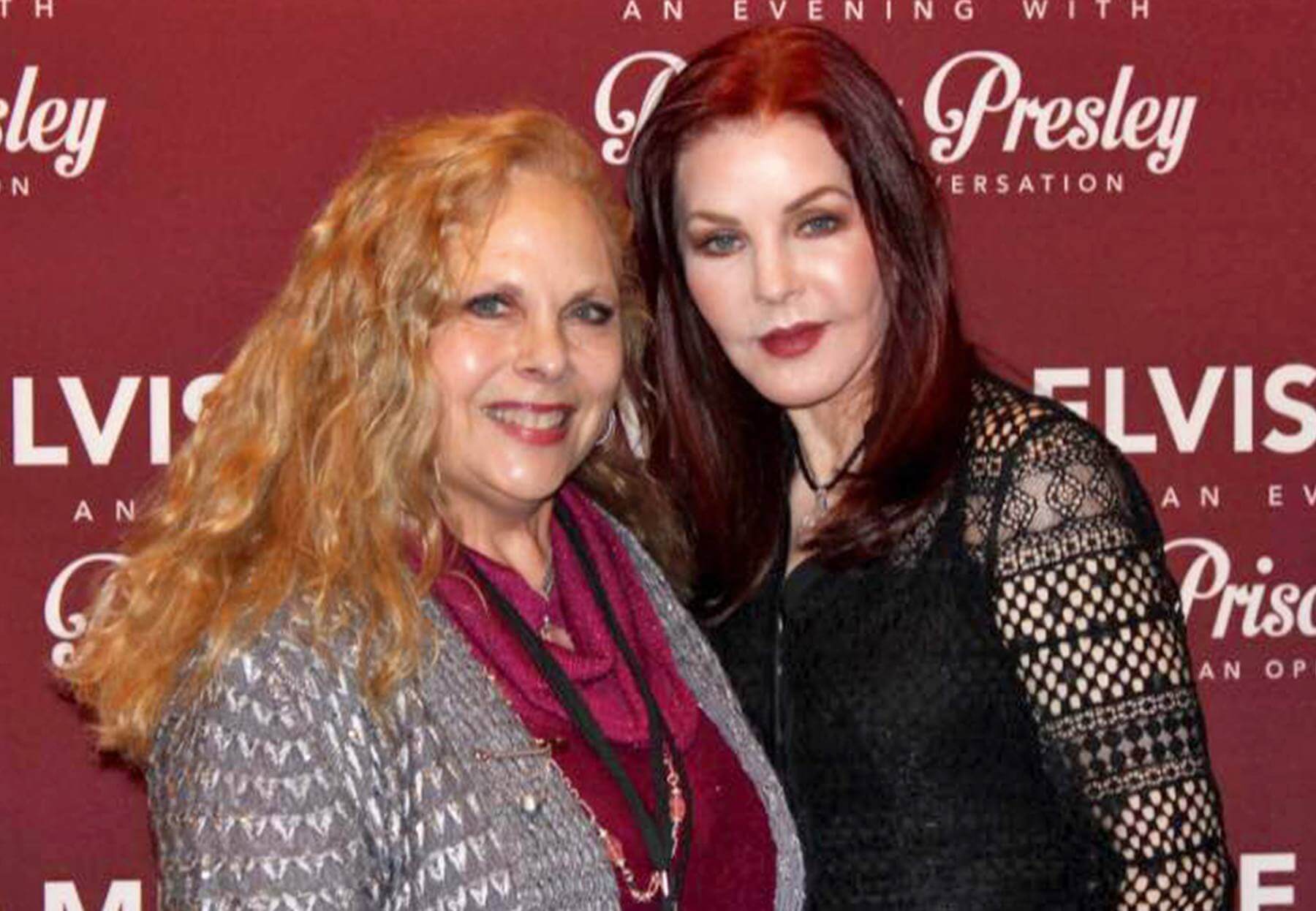 Fara Sclafani’s Facebook profile photo shows her with Priscilla Presley at an “Elvis and Me” event in 2016.