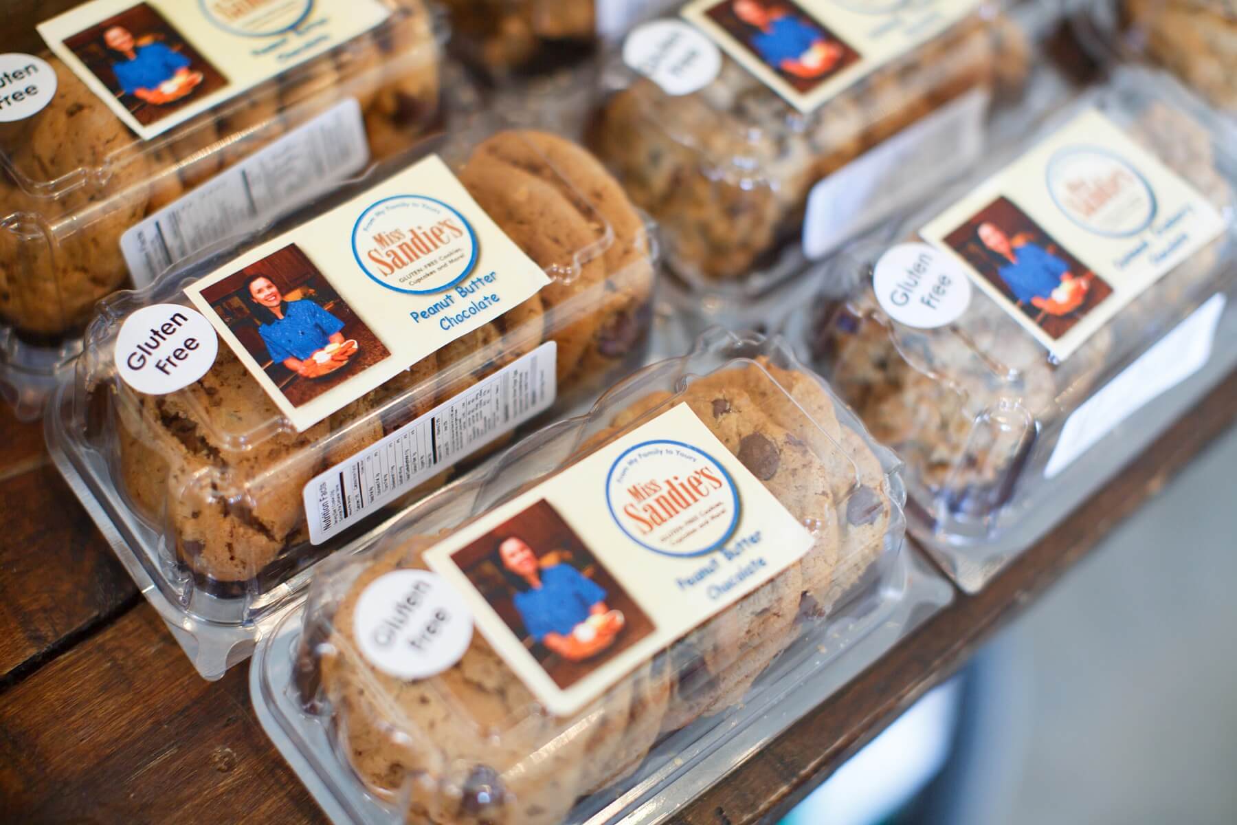By day, this joyful, gluten-free baker is an English teacher!