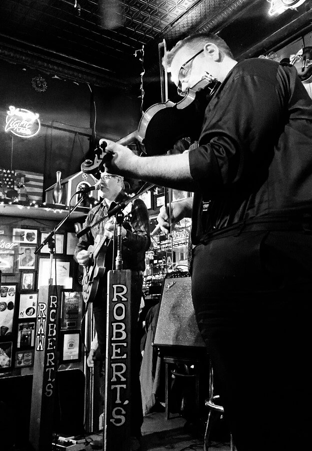 Head to Robert's for great music and a fried bologna sandwich.