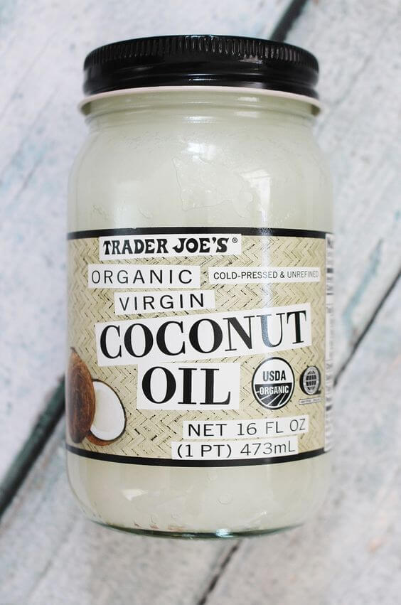 Find coconut oil at your local grocery store or drug store for about $10. Image: Trader Joe's