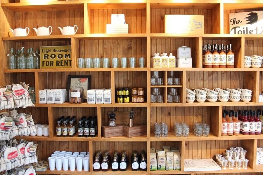 Find locally and regionally sourced items at White's Mercantile.