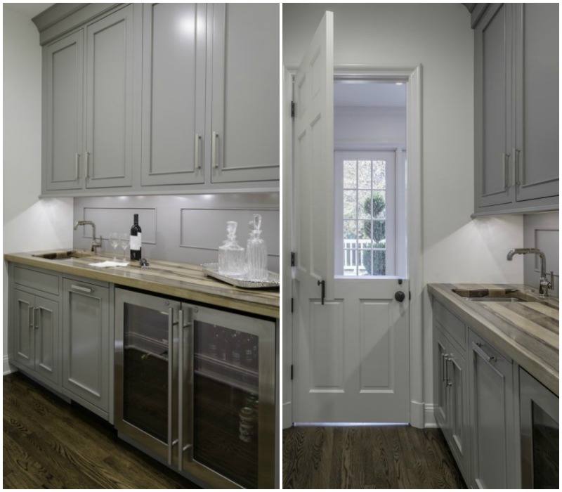 We love this cluttered, closed-off pantry turned party prep space! Image: Chip Pankey
