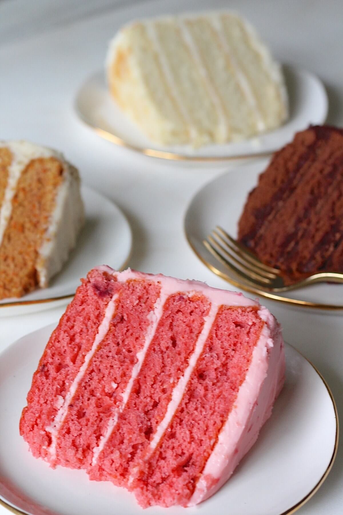 Delicious cake options from Ashley Mac's Delicious cake options from Ashley Mac's