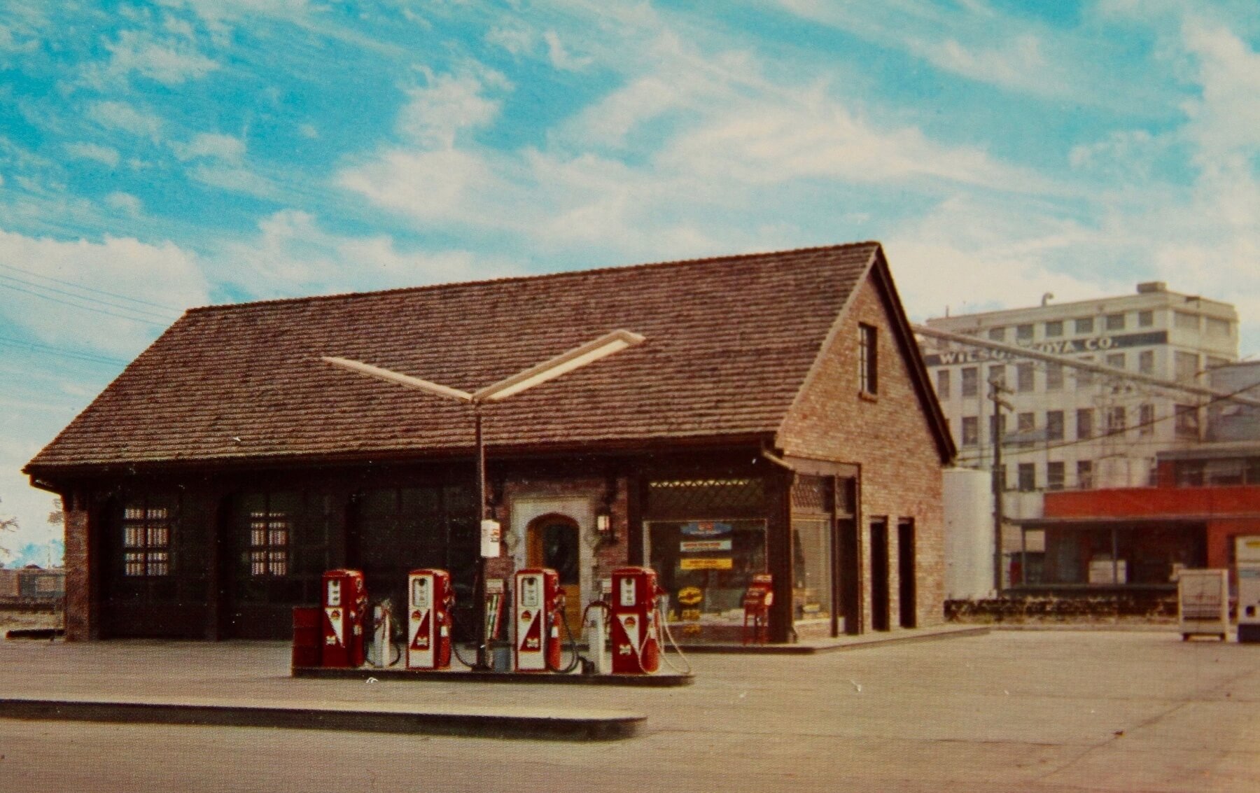 SB Old Service Station Now Whites