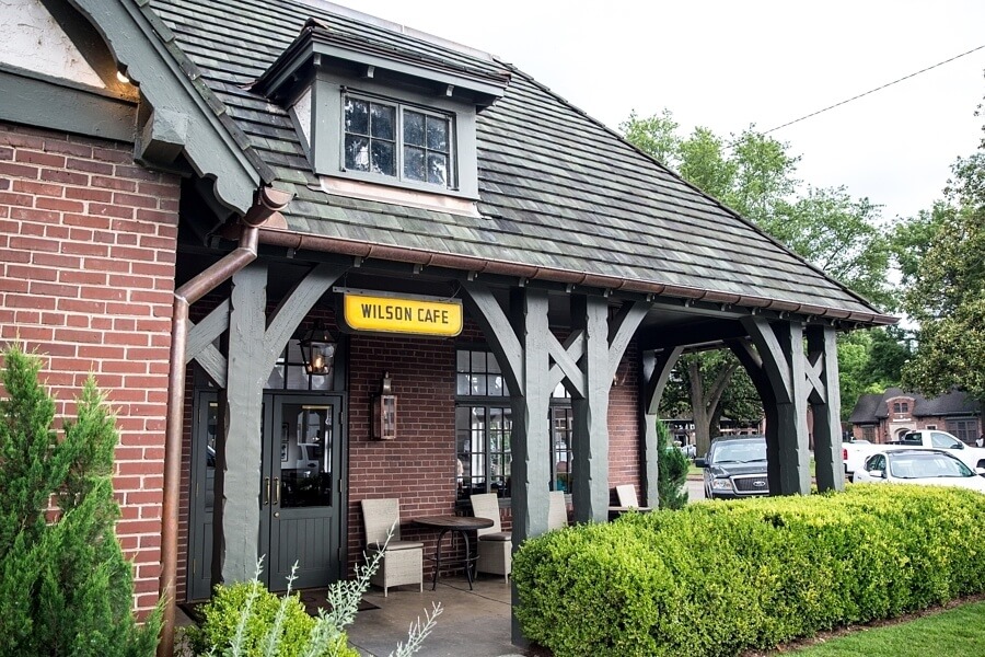 Wilson Cafe is the towns premier dining destination, serving up fresh produce from Wilson Gardens across the street.