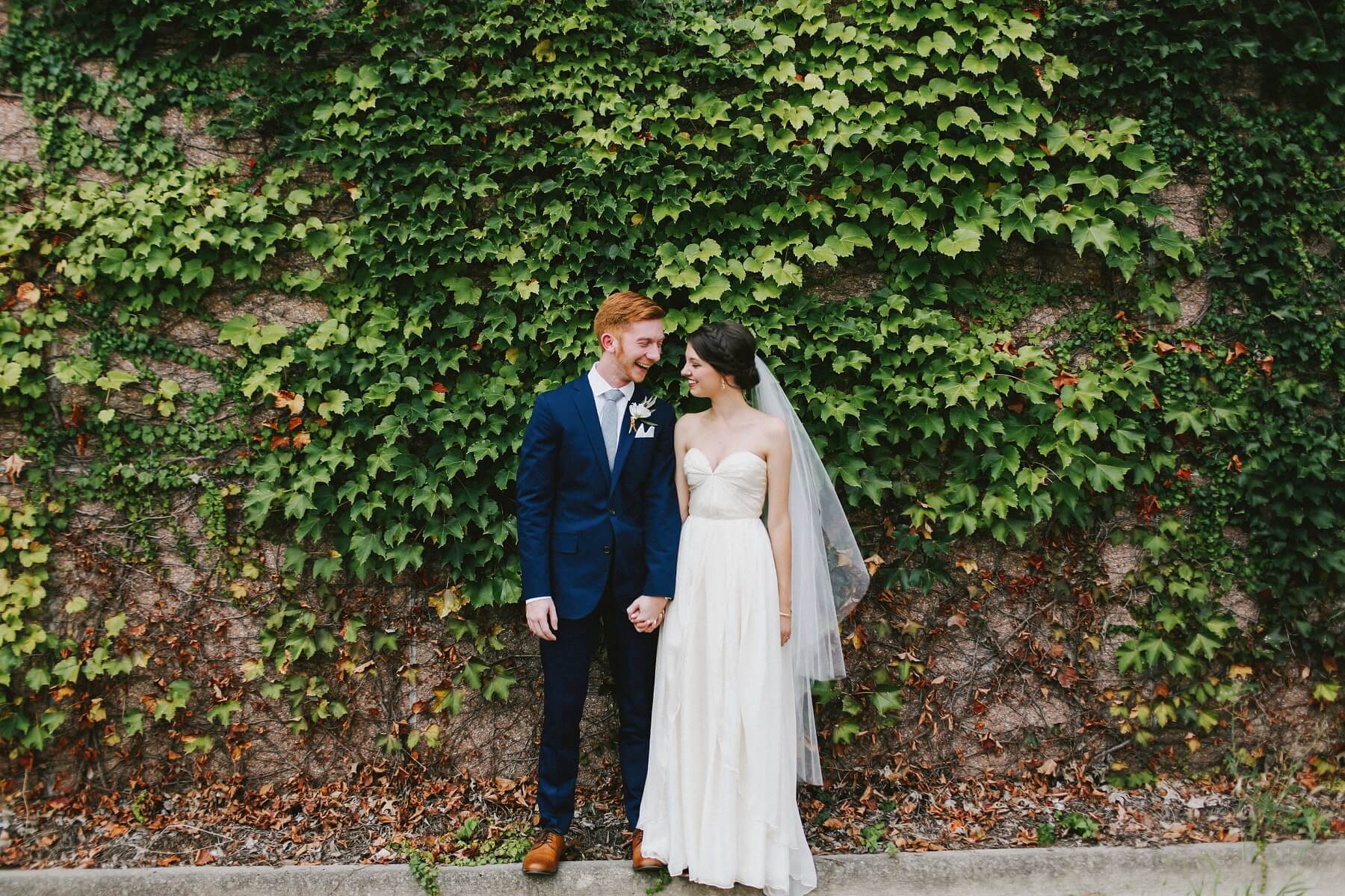 When Natalie and Adam learned they'd be headed to Australia for Adam's grad school shortly after their wedding date, they decided to keep it local, choosing downtown Birmingham as their ceremonial stomping grounds.