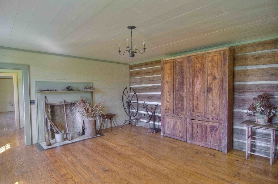 Another room in the former home of a Scotsman who married into the Cherokee tribe.