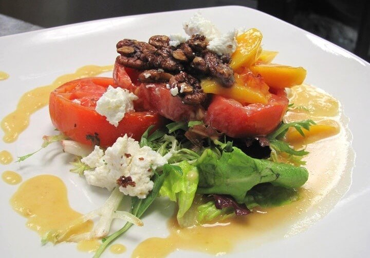 This Chilton County peach salad screams summer!
