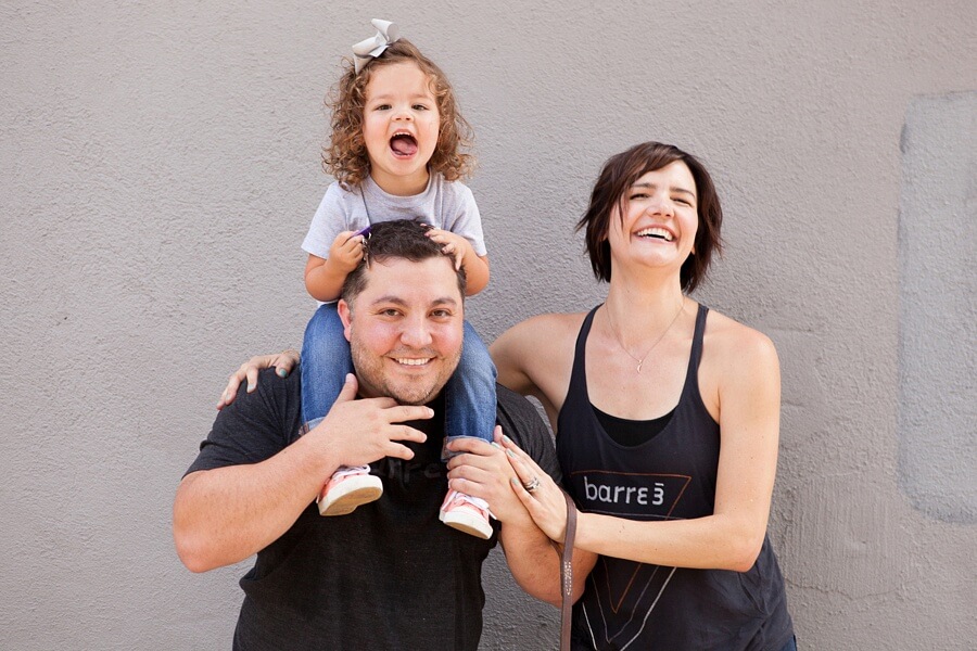 barre3 Louisville owner, Nikki Naseef, ready for Mommy & Me with her family. Image: barre3 Louisville barre3 Louisville owner, Nikki Naseef, ready for Mommy & Me with her family. Image: barre3 Louisville