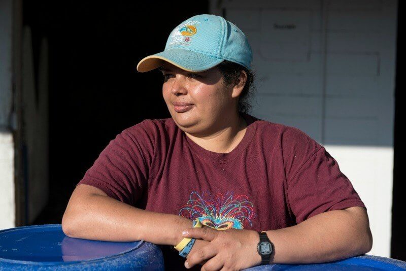 Maria has been a groom for 10 years at Churchill Downs