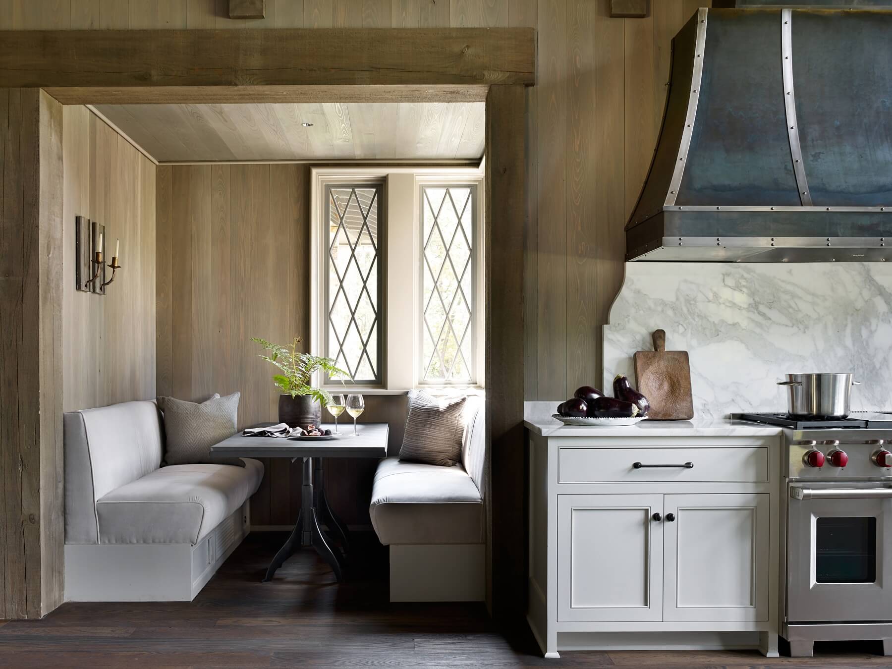 Beth has a hard time choosing her favorite thing about this house. "The house has such exquisite architecture and the combined efforts of all the other design elements and talented artisans makes it hard to choose a favorite thing about this house — so much beauty everywhere!"