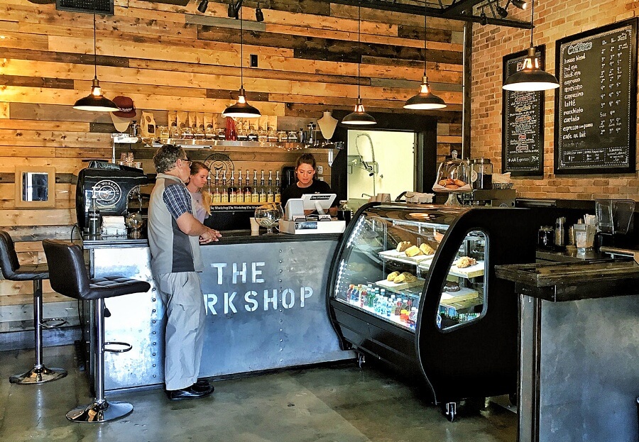Refuel at The Workshop.