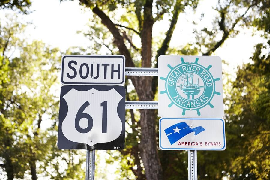 Highway 61 runs right past Wilson. Also known as "the Blues Highway," near which everyone from B. B. King to Muddy Waters lived. 