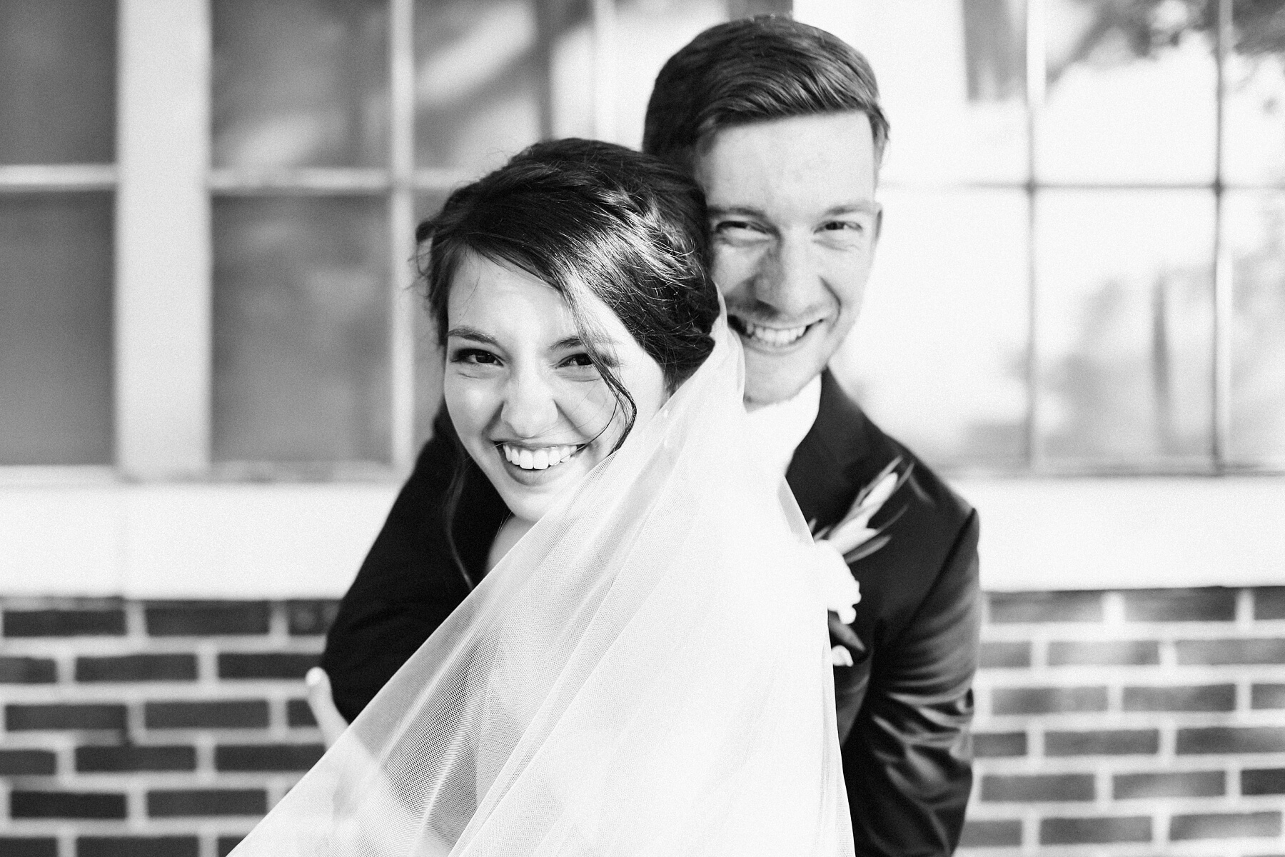 There is nothing quite like those first blissful moments following the ceremony. Just look at the grins on Natalie and Adam!