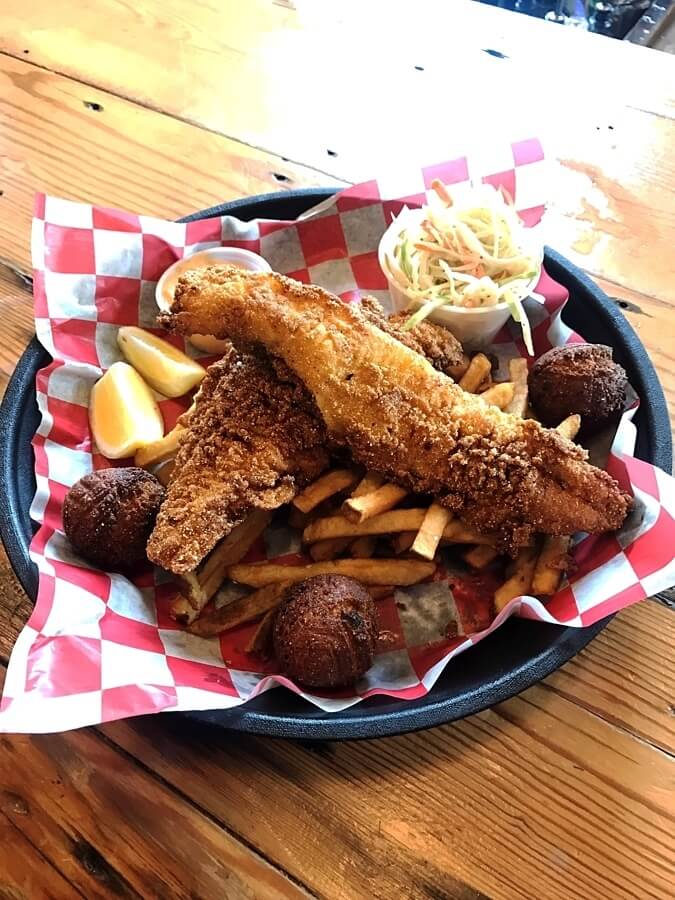 Eat catfish all day at Acme Feed & Seed! 