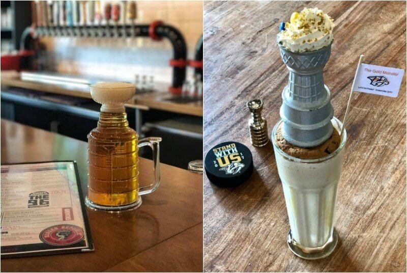 Sip your beer from a Stanley cup and get your sugar fix on this specialty milkshake from Burger Republic. 