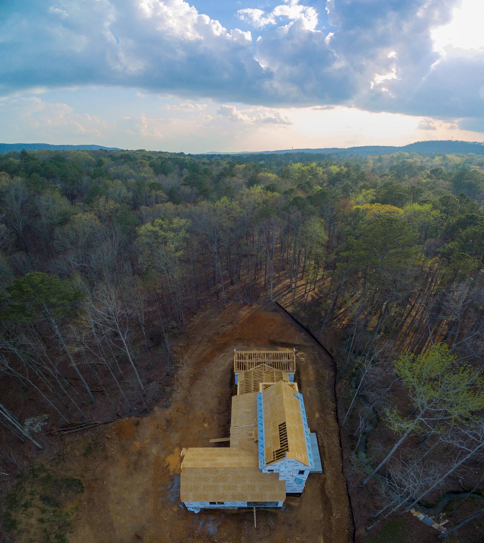 A panoramic vista of the Crosbie hamlet | Image: Woody O’Neal