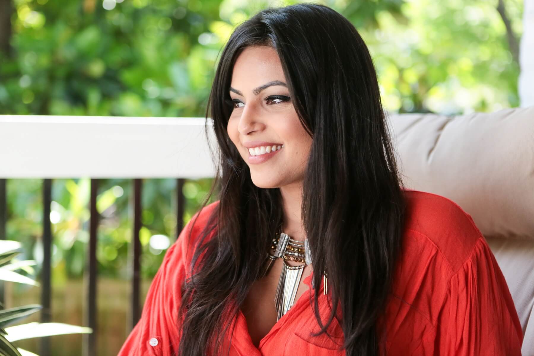 "Bengali is my mother tongue," says Natasha, who lived in India for a portion of her childhood. "When I moved every year, I had to learn to read and write a different language, so I learned Sanskrit, Gujarati, Marathi." "Bengali is my mother tongue," says Natasha, who lived in India for a portion of her childhood. "When I moved every year, I had to learn to read and write a different language, so I learned Sanskrit, Gujarati, Marathi."