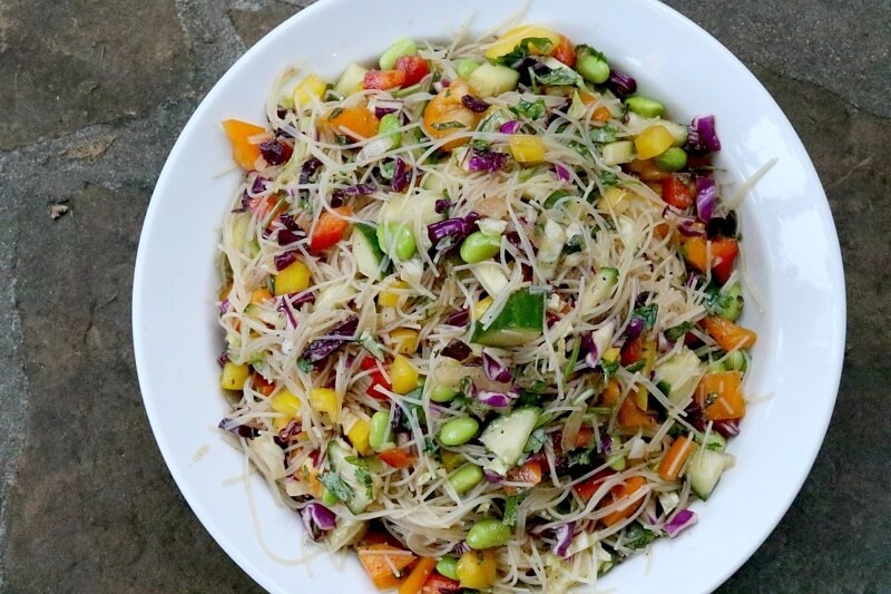 Recipe: Spring Roll Salad — Fresh, Light & Tasty