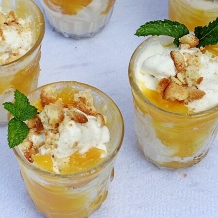frozen lemon cups
