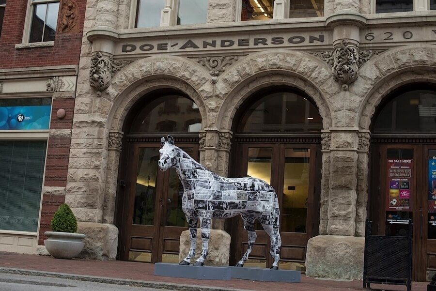 Doe Anderson is located in an adapted whiskey warehouse. Image: Doe Anderson