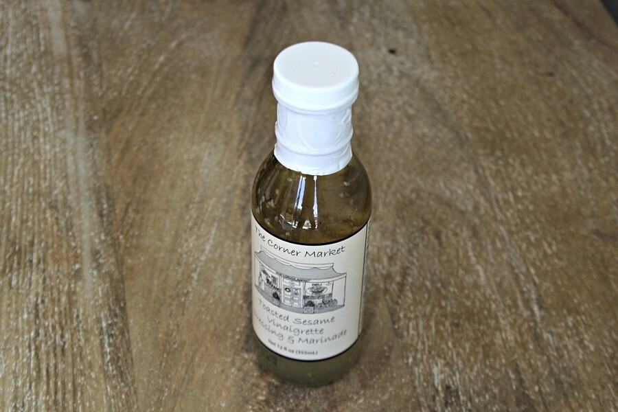 Sesame vinaigrette salad dressing, $6.99 at The Corner Market Sesame vinaigrette salad dressing, $6.99 at The Corner Market