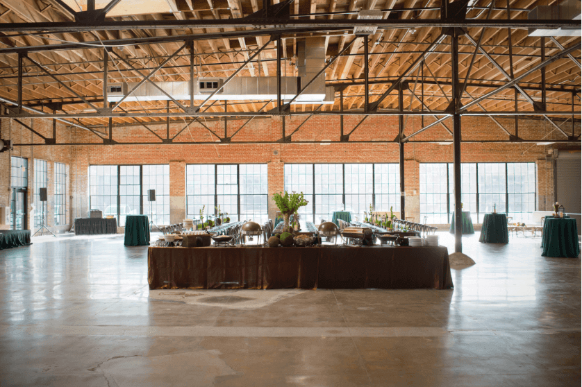 Haven's loft-like space is ideal for the modern bride. Image: Haven 