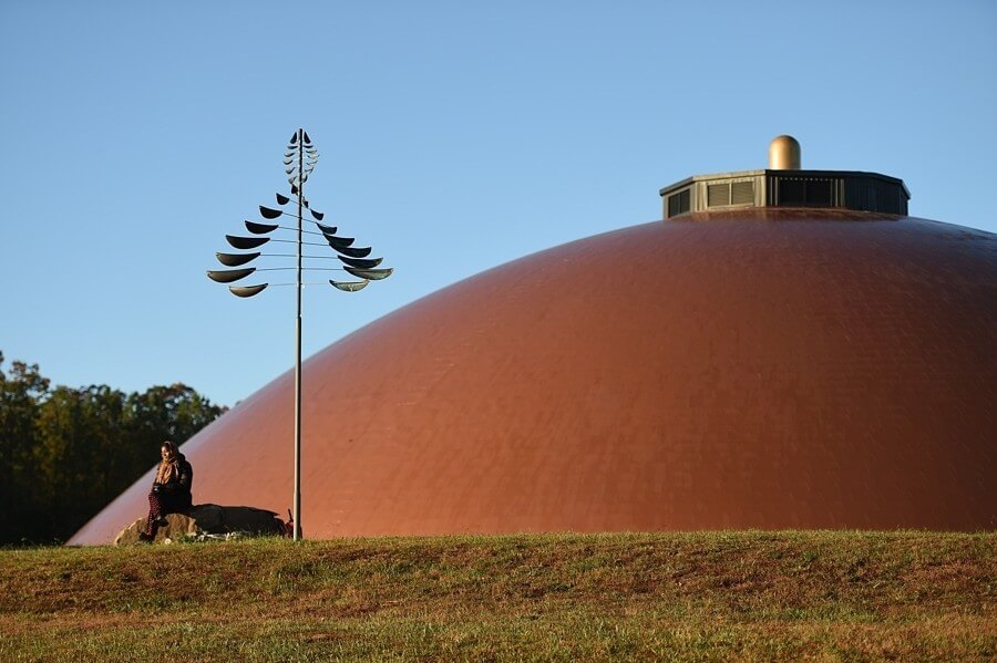 A 39,000-square-foot, free-spanning space, the Mahima is the only one of its kind in the Western hemisphere, and it's meant for self-transformation through its energy.