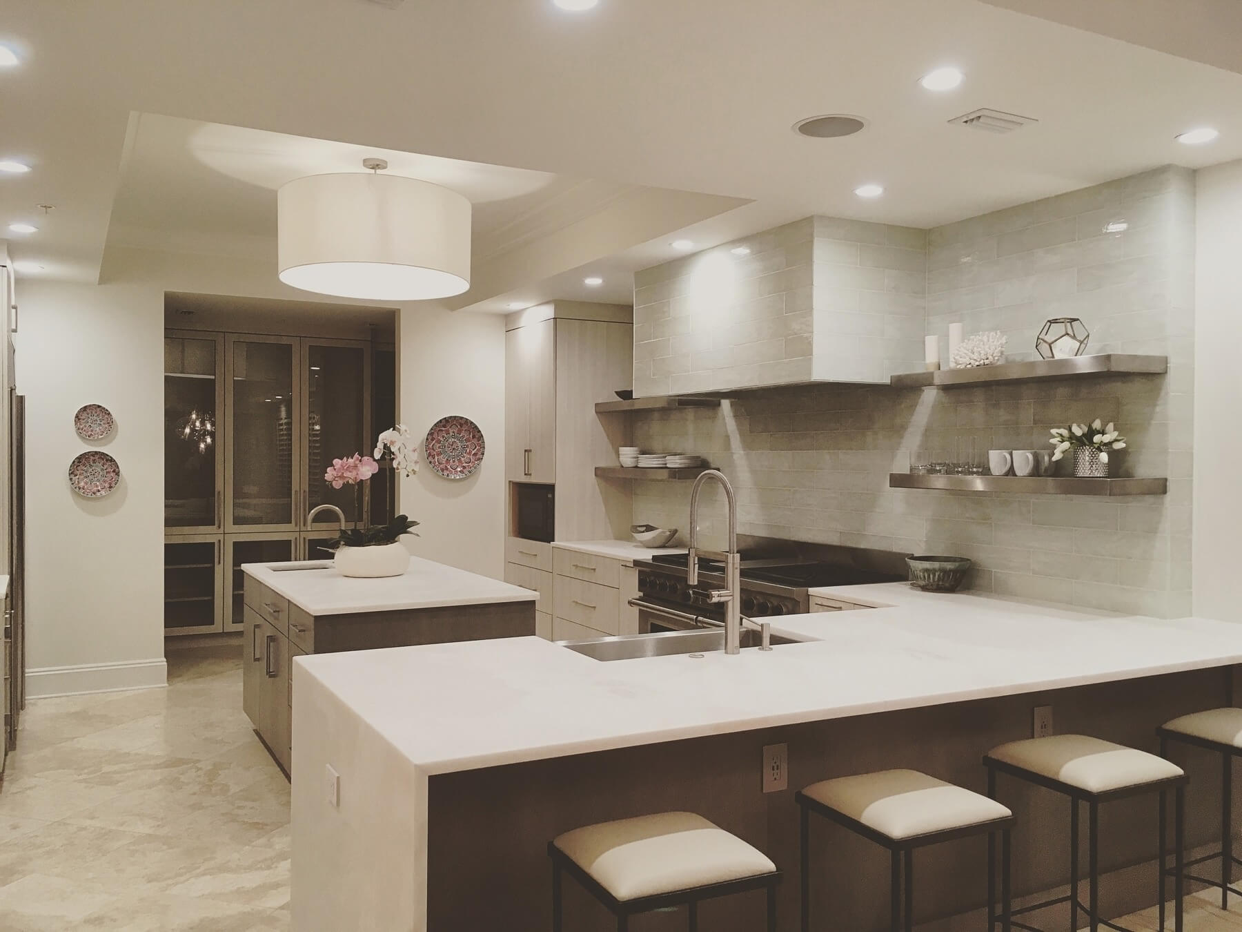 After: The redesign was thoroughly sleek and modern.