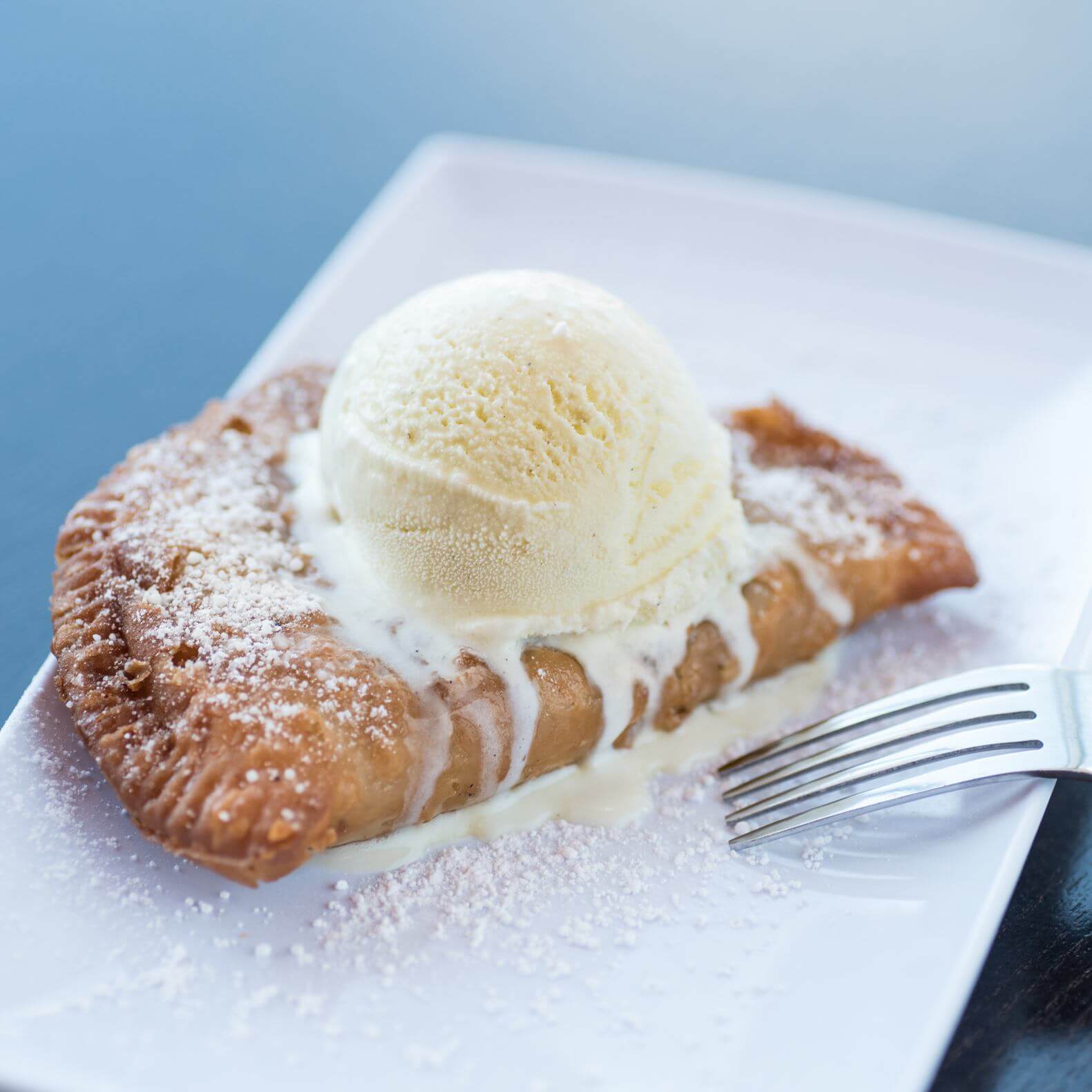 Craving something sweet? Try an old-school Southern fried pie. We recommend getting it a la mode! Image: Majestic Hospitality Group