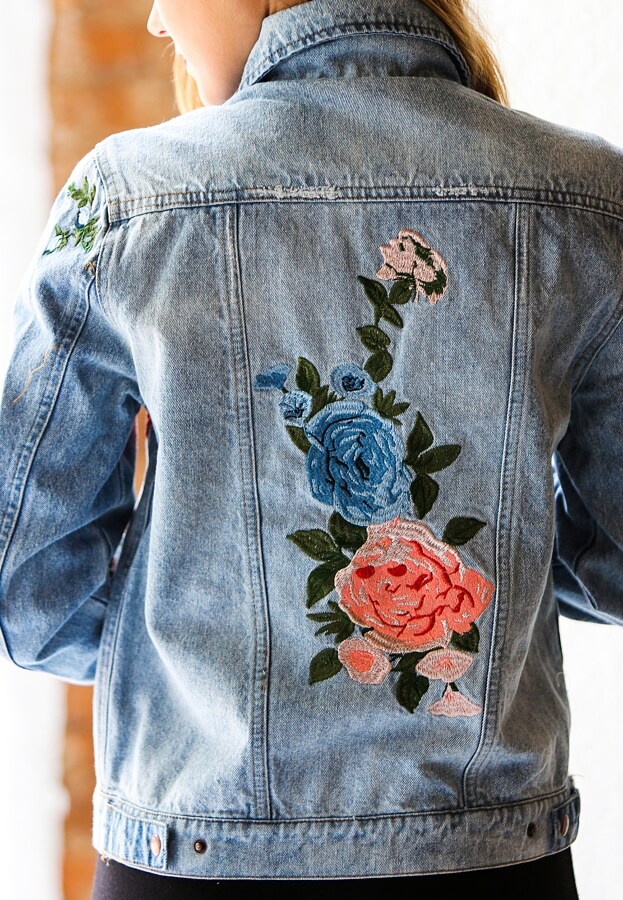 This more colorful embroidery is just on-trend! This more colorful embroidery is just on-trend!